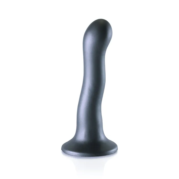 Ouch Ultra Soft Silicone Curvy GSpot Dildo Metallic Grey 7 Inch Ouch Dildos Ouch Ultra Soft Silicone Curvy GSpot Dildo Metallic Grey 7 Inch Ouch Dildos