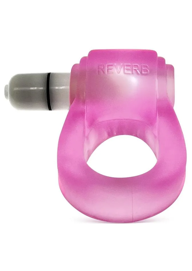 Oxballs Glowdick Silicone Cockring with Led Pink Ice Vibrators