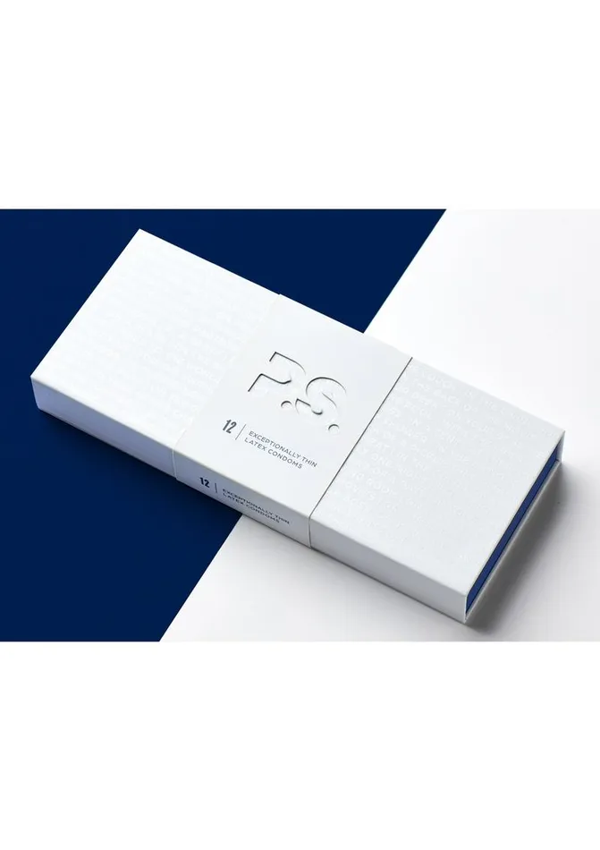 PS Condoms Vibrators Ps Exceptionally Thin Latex Condoms