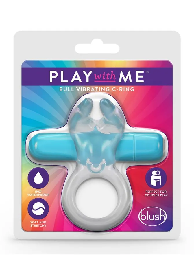Play with Me by Blush Couples Play with Me Bull Vibrating Cock Ring