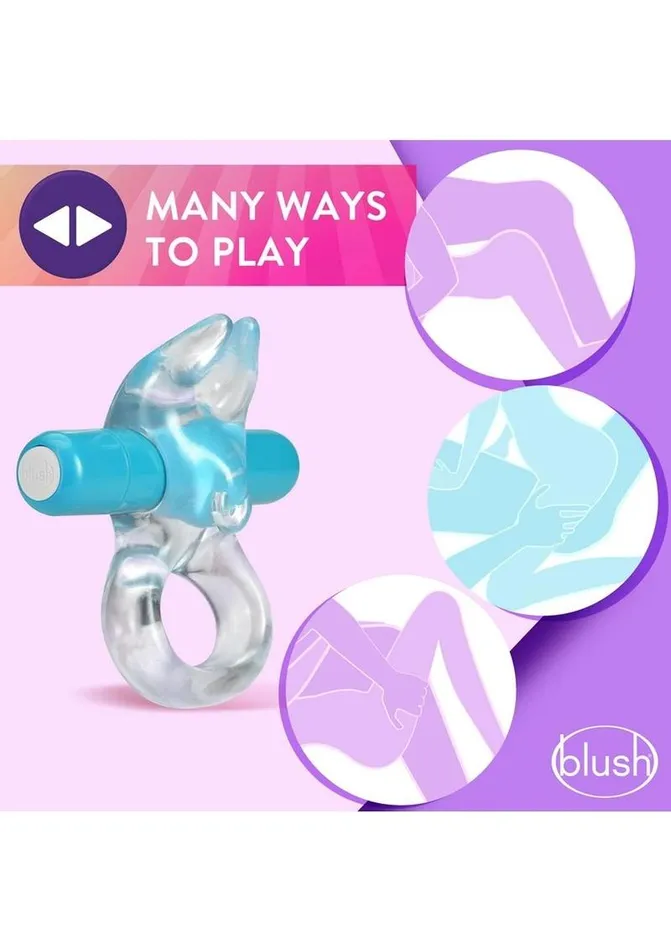 Play with Me by Blush Couples Play with Me Bull Vibrating Cock Ring