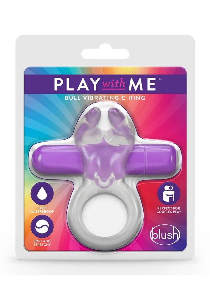 Play with Me by Blush Couples Play with Me Bull Vibrating Cock Ring