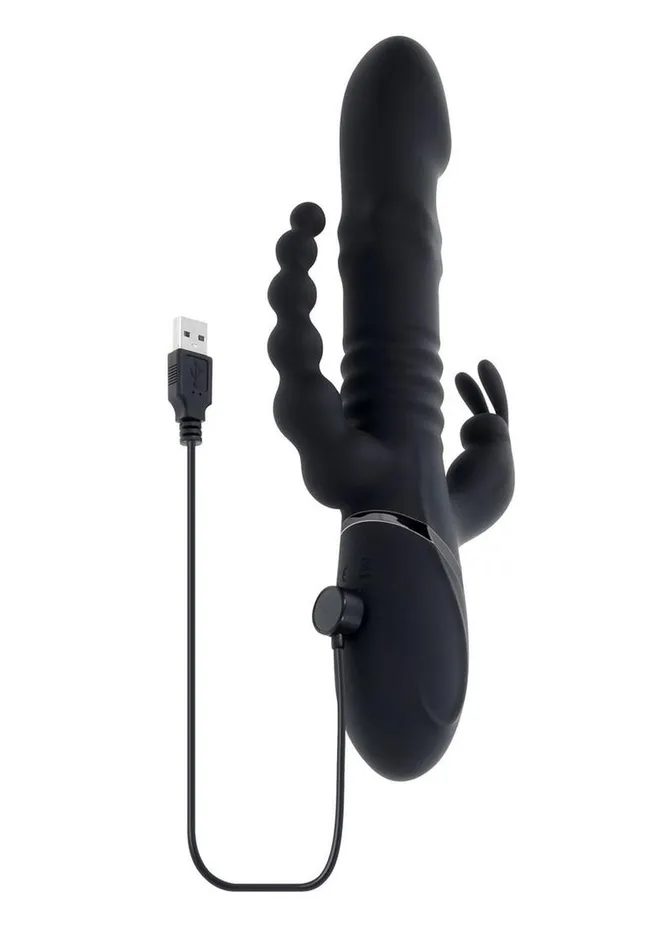 Playboy Big Bunny Energy Rechargeable Silicone Rabbit Vibrator Playboy Female Sex Toys