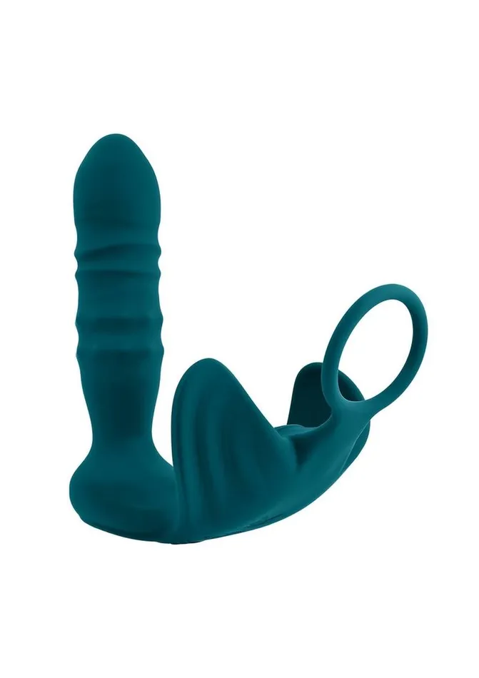 Playboy Male Sex Toys Playboy Bring It On Rechargeable Silicone Anal Plug with Cock Ring Playboy Male Sex Toys Playboy Bring It On Rechargeable Silicone Anal Plug with Cock Ring