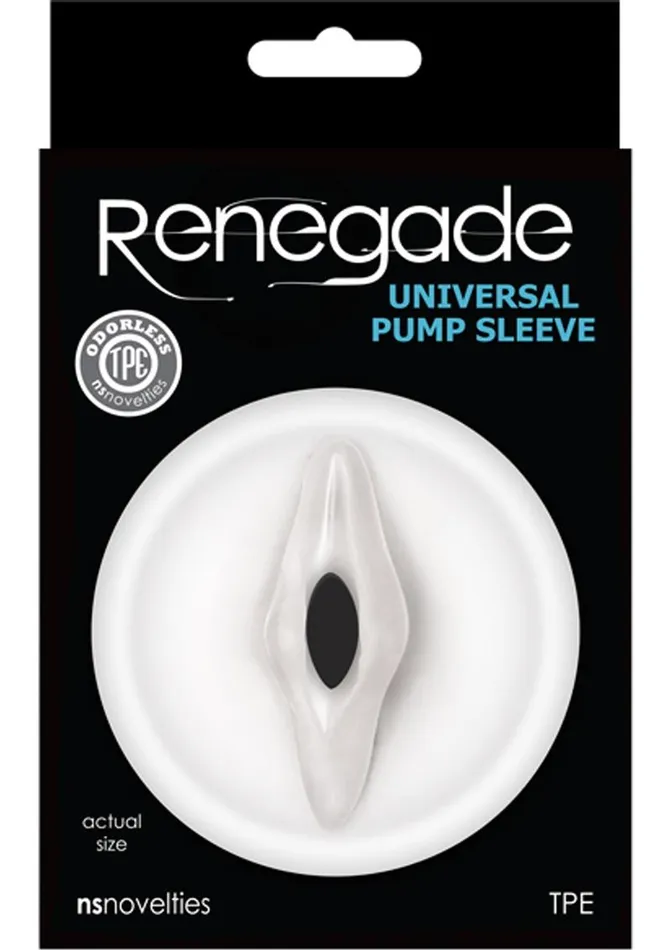 Renegade Renegade Universal Pump Sleeve Vagina Male Sex Toys Renegade Renegade Universal Pump Sleeve Vagina Male Sex Toys