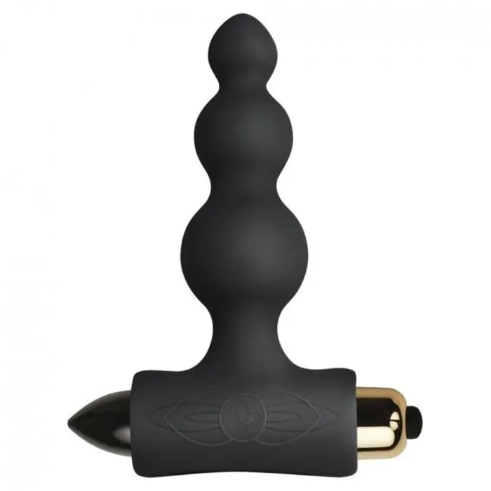 Rocks Off Anal Rocks Off Petite Sensations Bubbles Vibrating Butt Plug Black