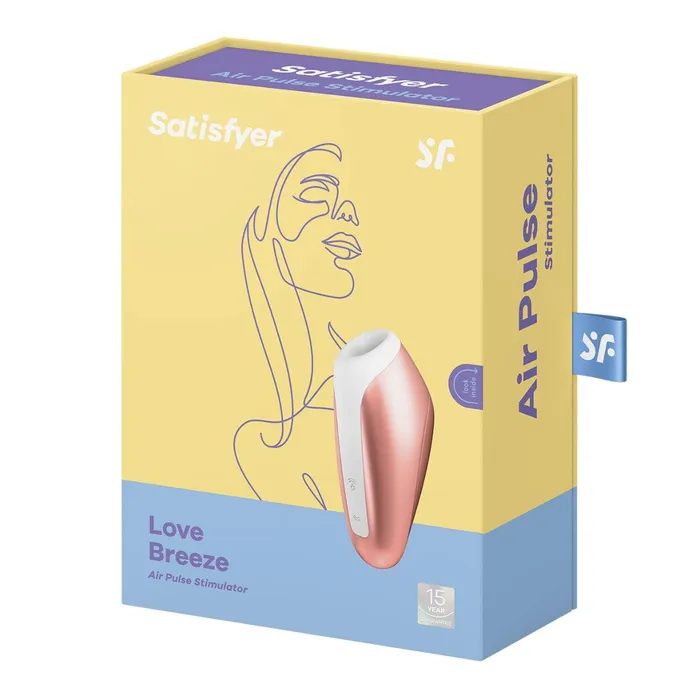 Satisfyer Love Breeze Air Pulse Stimulator Pink Satisfyer Vibrators
