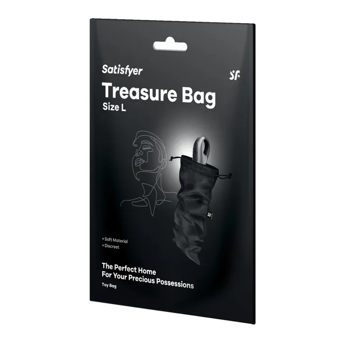 Satisfyer Satisfyer Treasure Bag Toy Bag Black Large Vibrators