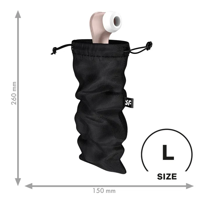 Satisfyer Satisfyer Treasure Bag Toy Bag Black Large Vibrators