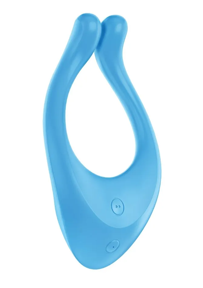 Satisfyer Vibrators Satisfyer Endless Love Silicone Rechargeable Couples Vibrator Satisfyer Vibrators Satisfyer Endless Love Silicone Rechargeable Couples Vibrator