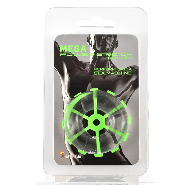 Si95401 MEGA POWER STRETCH DOUGHNUT CLEAR Si Novelties Anal