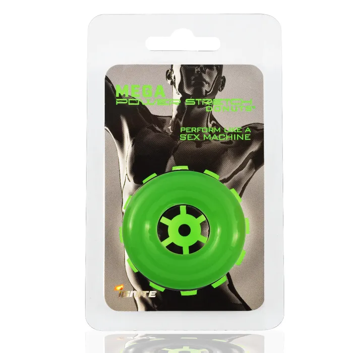 Si95405 MEGA POWER STRETCH DOUGHNUT GREEN Si Novelties Male Sex Toys Si95405 MEGA POWER STRETCH DOUGHNUT GREEN Si Novelties Male Sex Toys