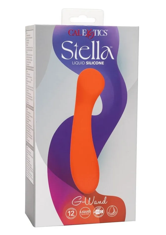 Stella Liquid Silicone GWand Rechargeable Vibrator Stella Female Sex Toys