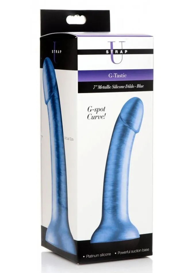 STRAP U Female Sex Toys Strap U GTastic Metallic Silicone Dildo