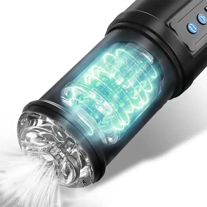Sucking Vibrating Oral Sex Masturbation Cup Inyarose Male Sex Toys