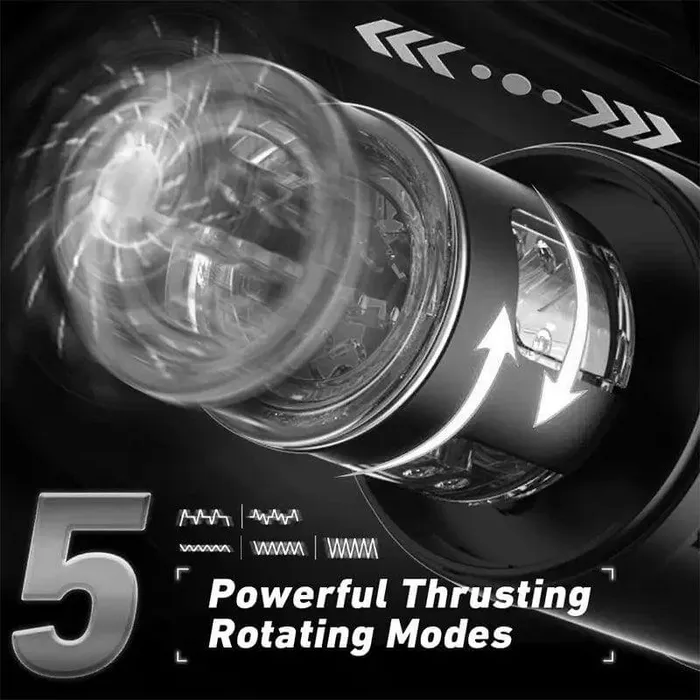 Sucking Vibrating Oral Sex Masturbation Cup Inyarose Male Sex Toys