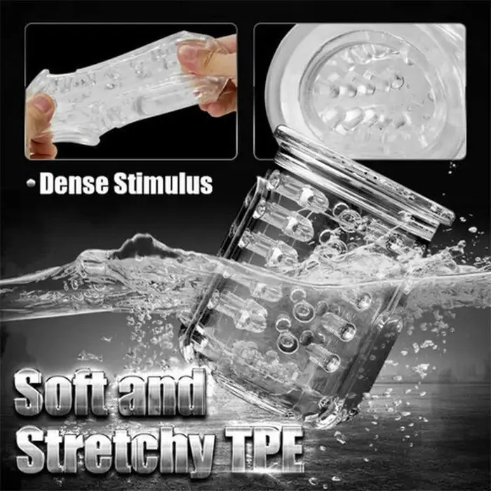 Sucking Vibrating Oral Sex Masturbation Cup Inyarose Male Sex Toys