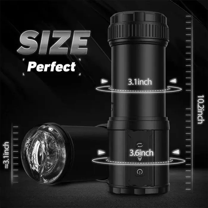 Sucking Vibrating Oral Sex Masturbation Cup Inyarose Male Sex Toys