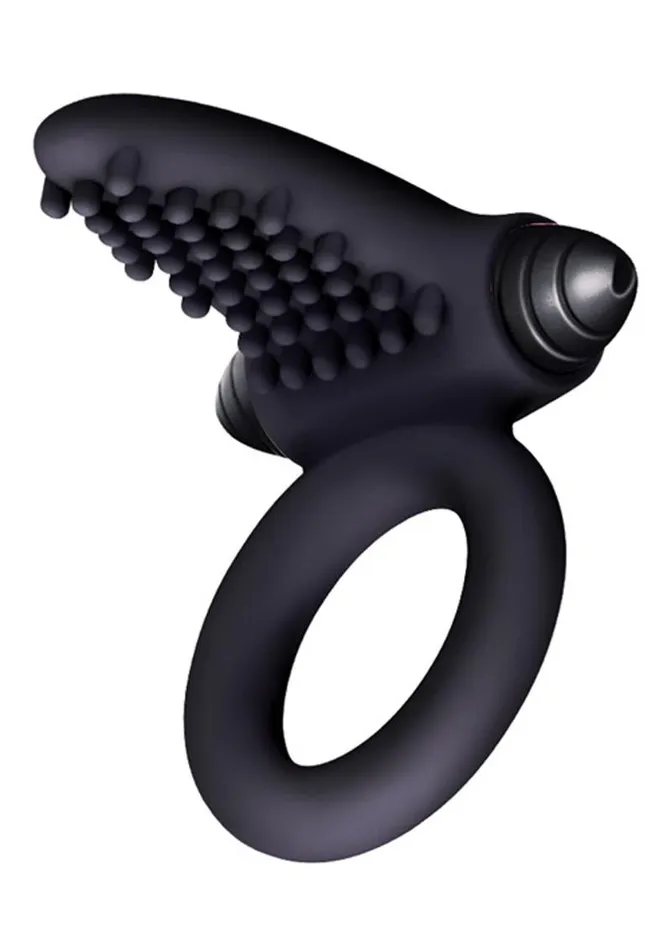THE 9S The 9s SBullet Ring Tongue Silicone Vibrating Cock Ring Male Sex Toys THE 9S The 9s SBullet Ring Tongue Silicone Vibrating Cock Ring Male Sex Toys