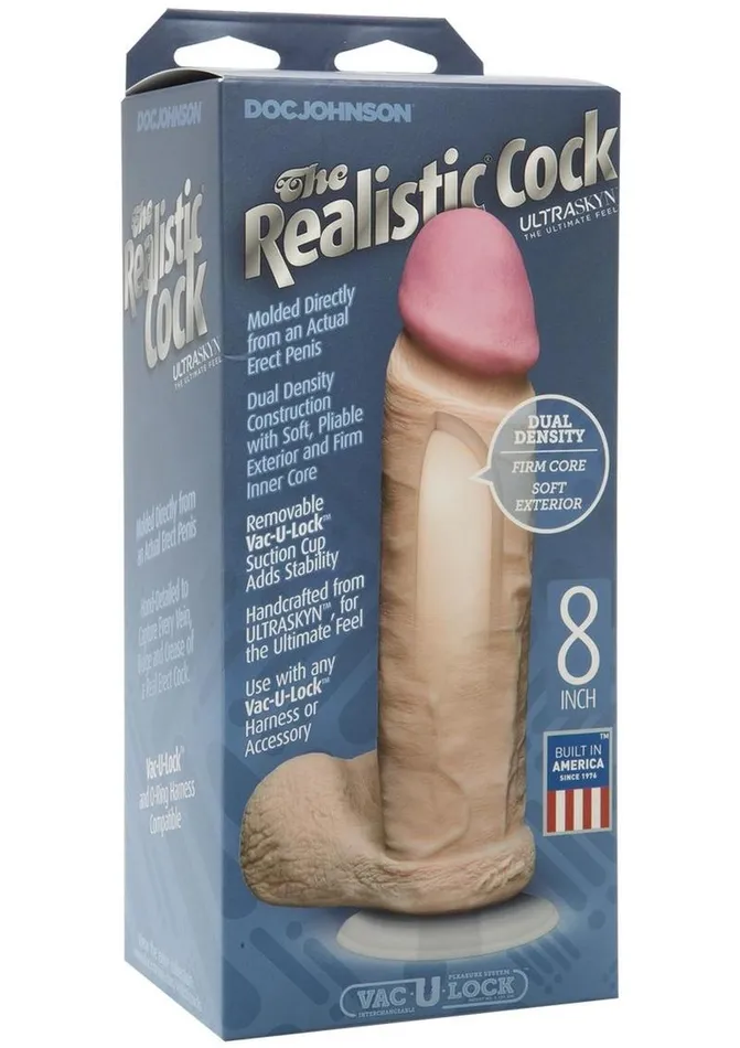 The Realistic Cock Dildos The Realistic Cock Ultraskyn Dildo