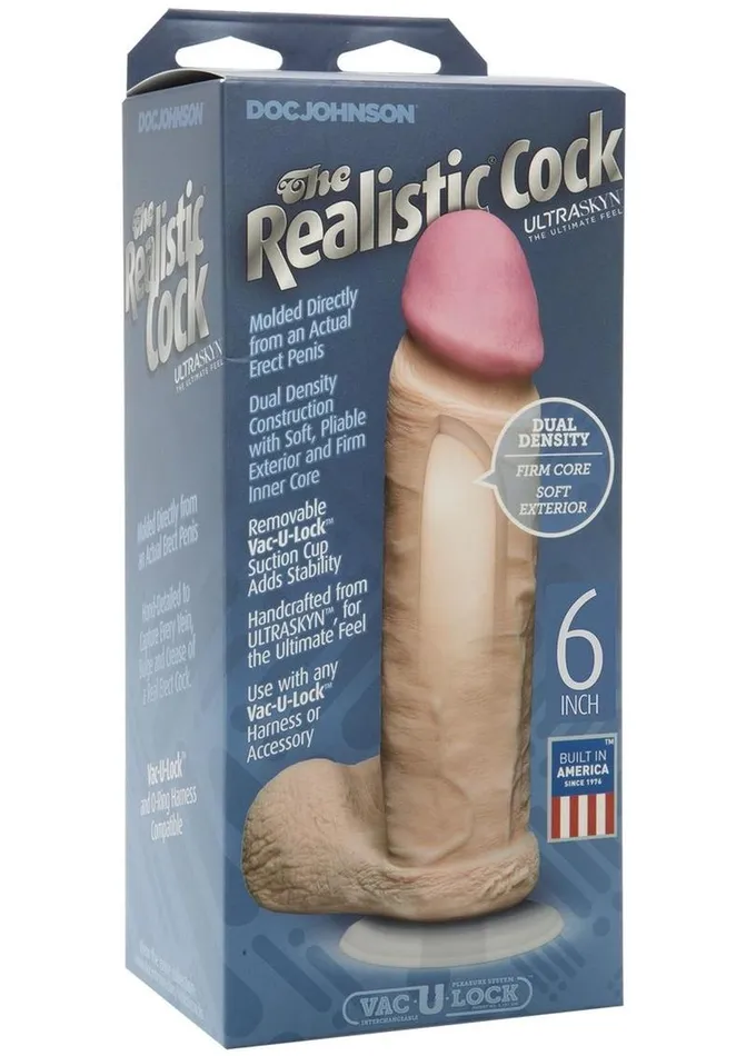 The Realistic Cock Dildos The Realistic Cock Ultraskyn Dildo