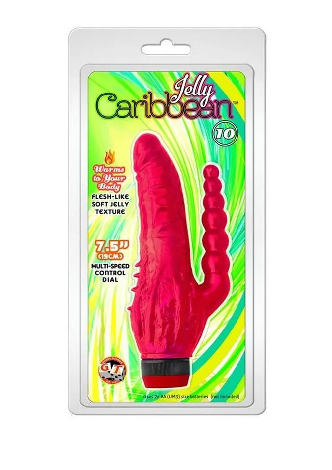 Vibrators Jelly Caribbean Jelly Caribbean Number 6 Vibrator