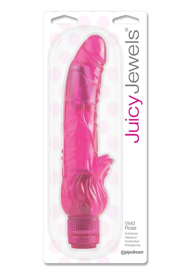 Vibrators Juicy Jewels Juicy Jewels Vivid Rose Vibrator