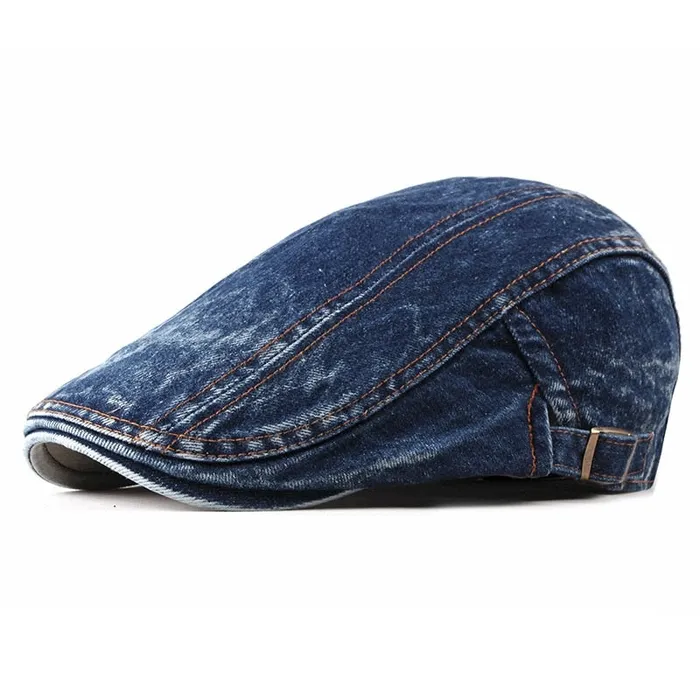 Vibrators mysite Miller Denim Cotton Flat Cap