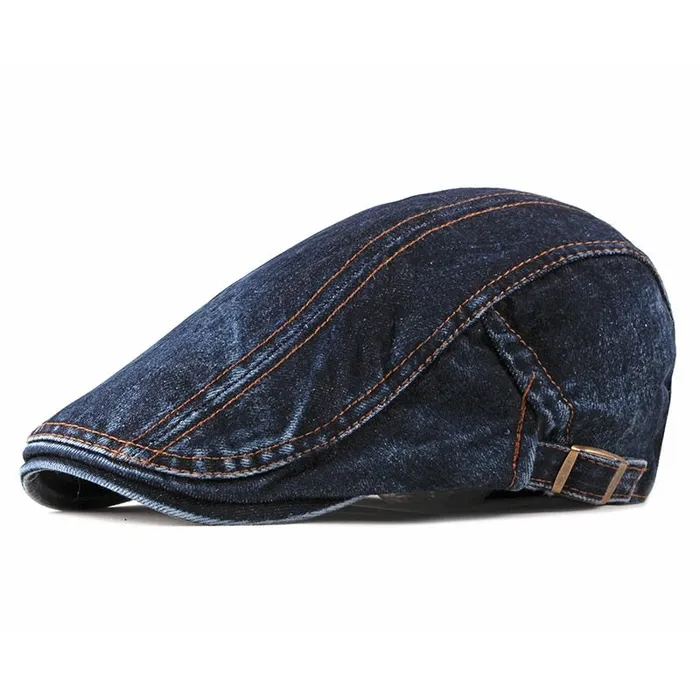 Vibrators mysite Miller Denim Cotton Flat Cap Vibrators mysite Miller Denim Cotton Flat Cap