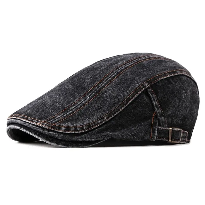 Vibrators mysite Miller Denim Cotton Flat Cap Vibrators mysite Miller Denim Cotton Flat Cap