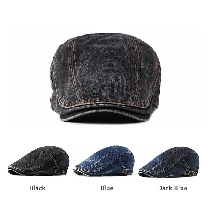 Vibrators mysite Miller Denim Cotton Flat Cap Vibrators mysite Miller Denim Cotton Flat Cap