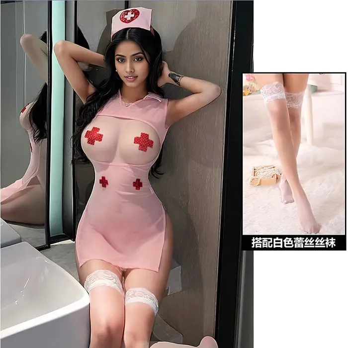 Vibrators Sinderella Healing Touch Nurse Roleplay Lingerie