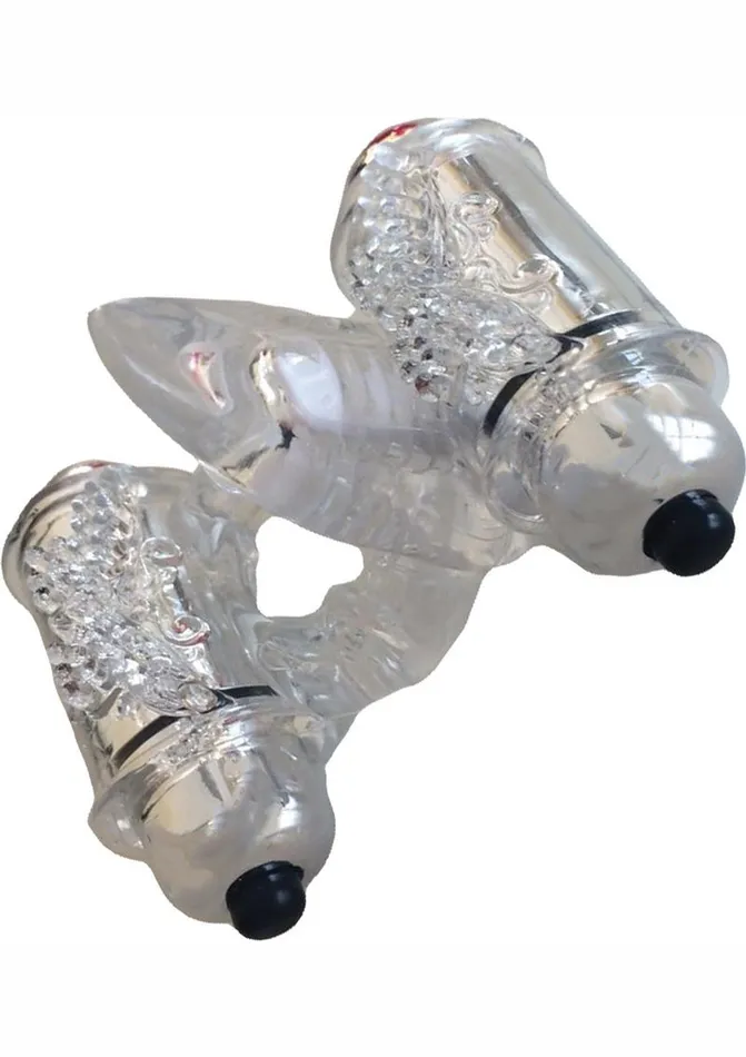 Wet Dreams Male Sex Toys Wet Dreams Double Down Triple Motor Cock Ring with Vibrating Stimulating Tongue Waterproof Wet Dreams Male Sex Toys Wet Dreams Double Down Triple Motor Cock Ring with Vibrating Stimulating Tongue Waterproof