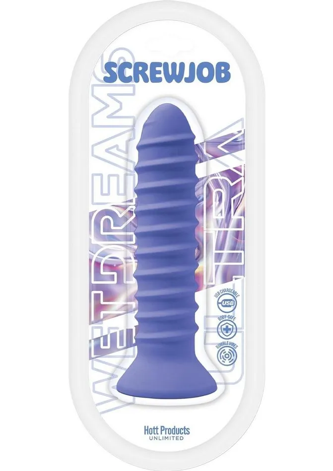 Wet Dreams Vibrators Wet Dreams Screwjob Rechargeable Silicone MultiSpeed Screw Shape Vibe Wet Dreams Vibrators Wet Dreams Screwjob Rechargeable Silicone MultiSpeed Screw Shape Vibe