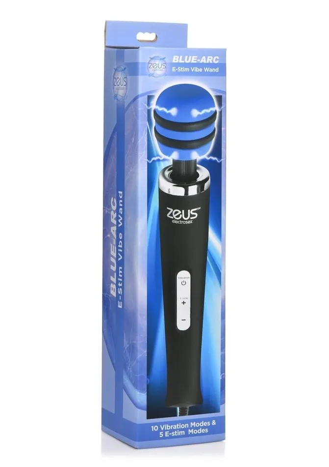 Zeus Electrosex Female Sex Toys Zeus Electrosex EStim Vibrating Silicone Wand Massager