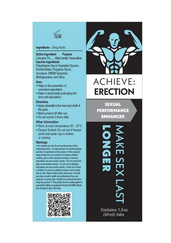 Achieve Erection Extending Gel Little Genie Enhancers