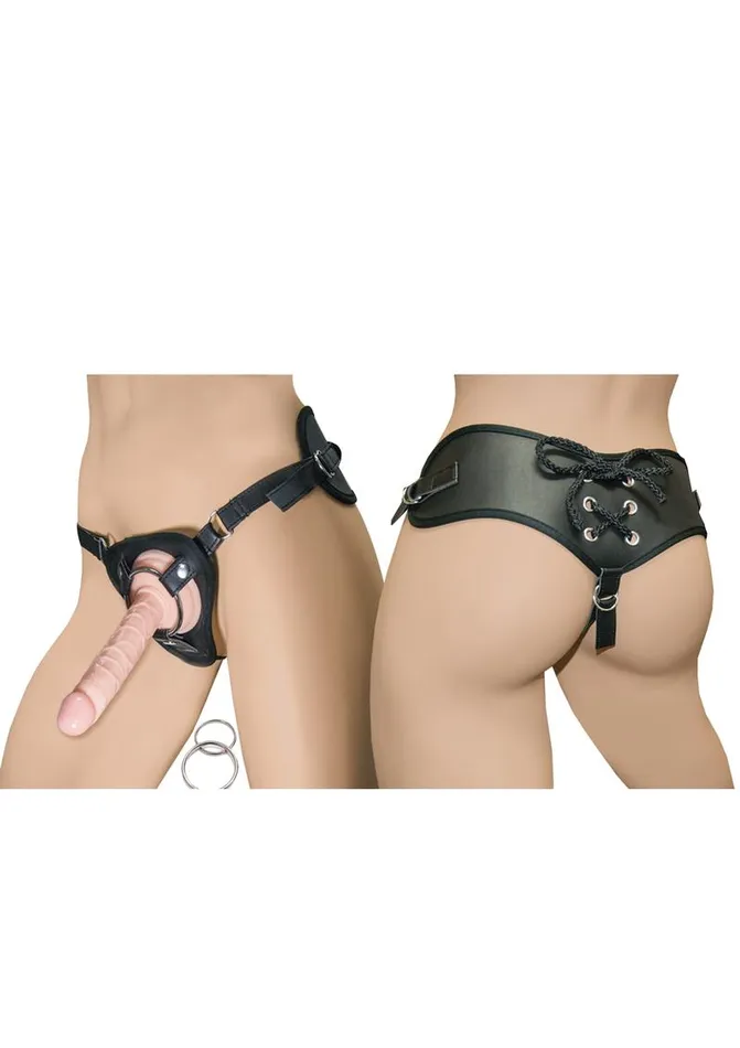 All American Whoppers Realskin Straight Dildo and Universal Harness Whoppers Female Sex Toys All American Whoppers Realskin Straight Dildo and Universal Harness Whoppers Female Sex Toys