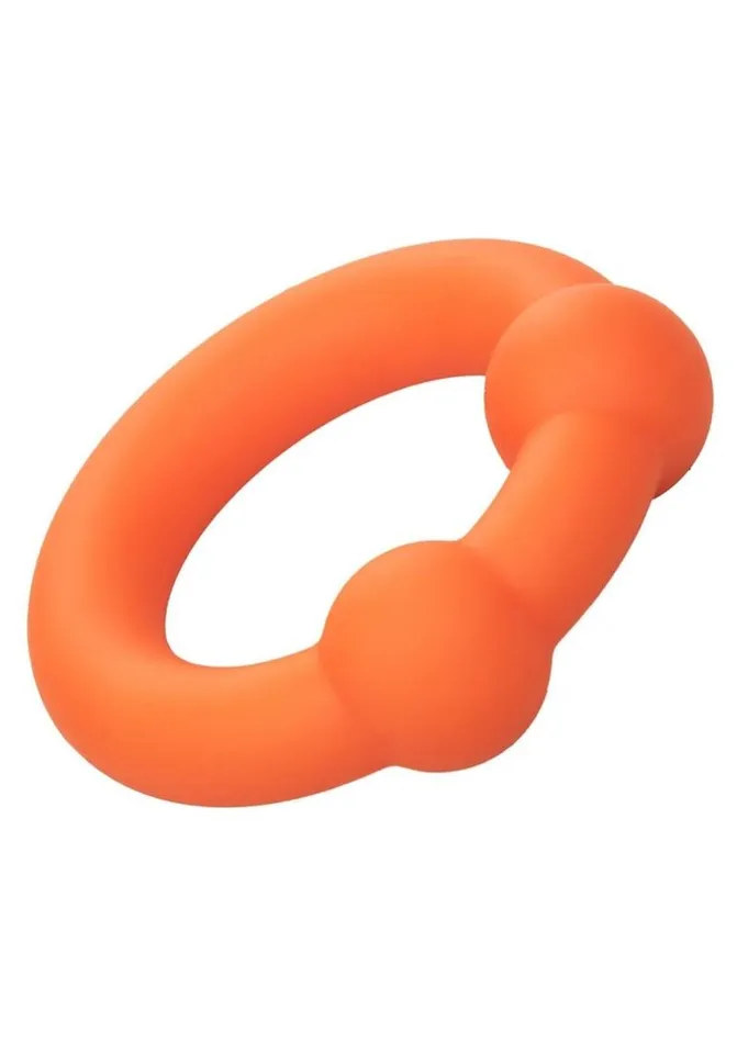 Alpha Alpha Liquid Silicone Dual Ball Ring Male Sex Toys