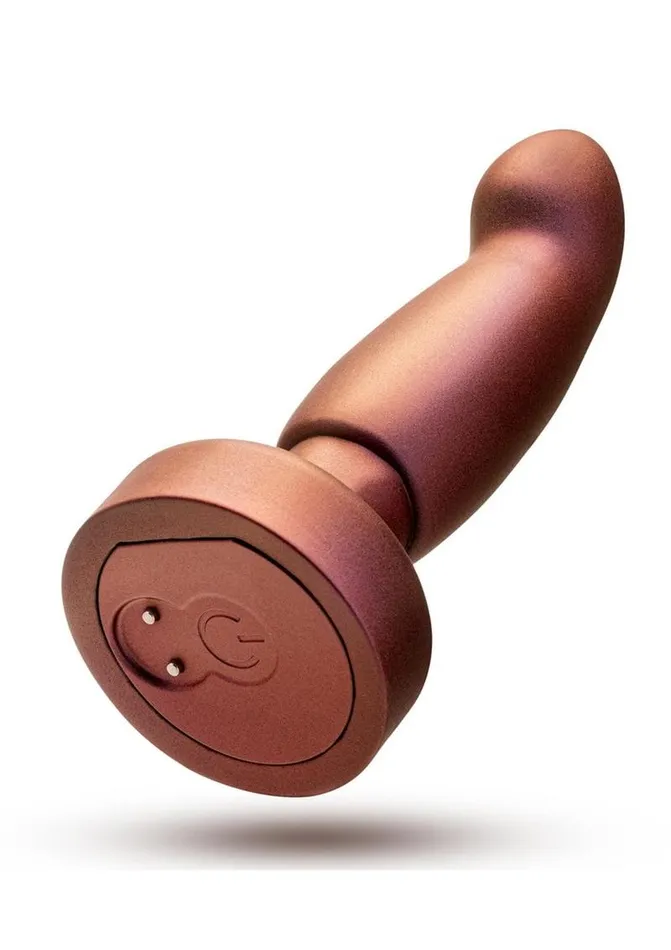 Anal Adventures Male Sex Toys Anal Adventures Matrix Bionic Plug Rechargeable Silicone Anal Plug with Remote Cosmic