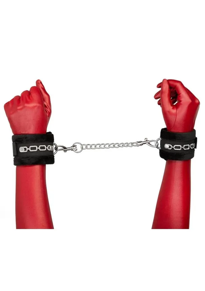 Anal Punishment Crystal Detail Handcuffs Punishment