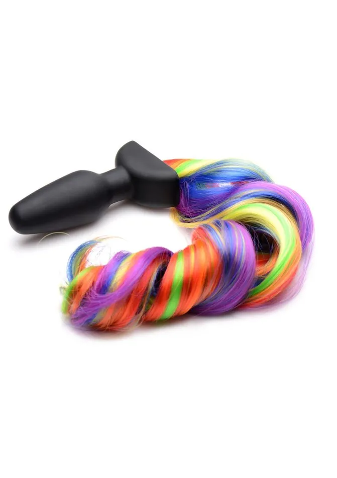 Anal TAILZ Tailz Vibrating Rainbow Tail