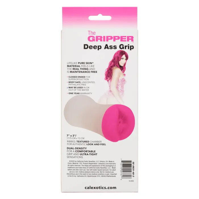 CalExotics Male Sex Toys The Gripper Deep Ass Grip CalExotics Male Sex Toys The Gripper Deep Ass Grip