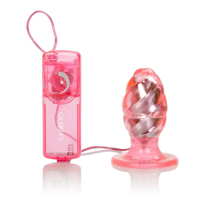 CalExotics Vibrators Tush Trainer Intermediate Pink