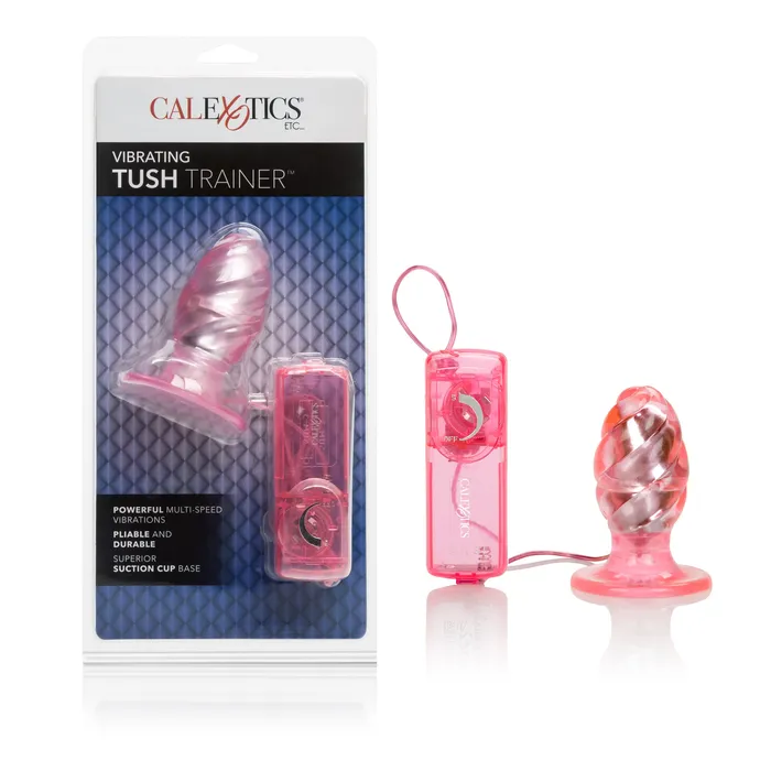 CalExotics Vibrators Tush Trainer Intermediate Pink