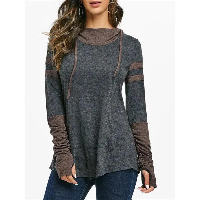 cj Color block hoodie Vibrators