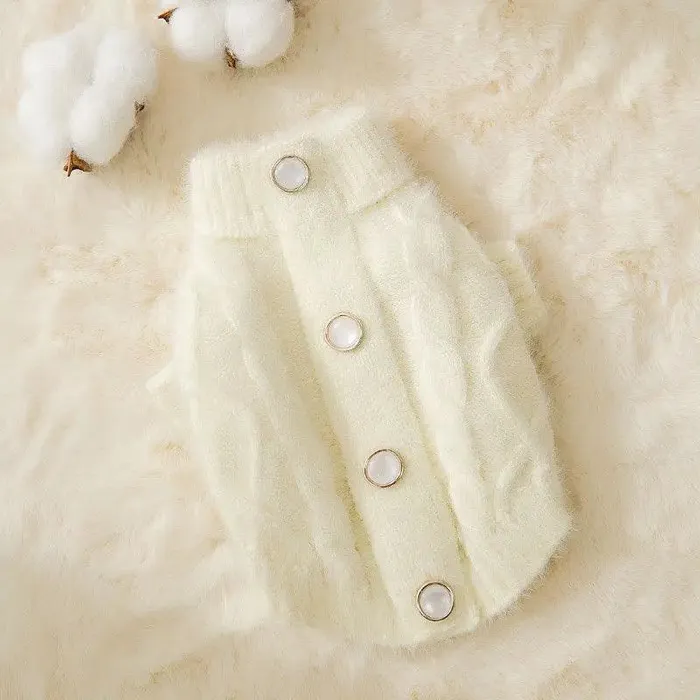 cj Vibrators Knit Sweater Kitty Autumn And Winter Warm Twolegged Clothes
