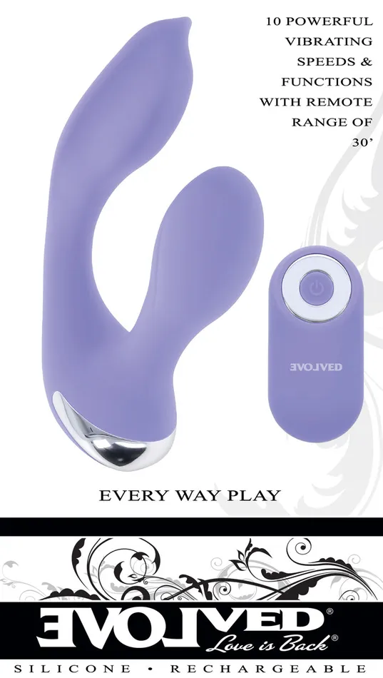 Couples Evolved Novelties Every Way Play Lilac Couples Evolved Novelties Every Way Play Lilac
