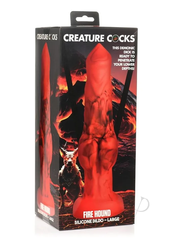 Creature Cocks Fire Hound Silicone Dildo Creature Cocks Dildos