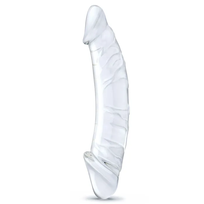 Dildos Glas 105 Inch Girthy Realistic Glass Double Dong Clear Dildos Glas 105 Inch Girthy Realistic Glass Double Dong Clear