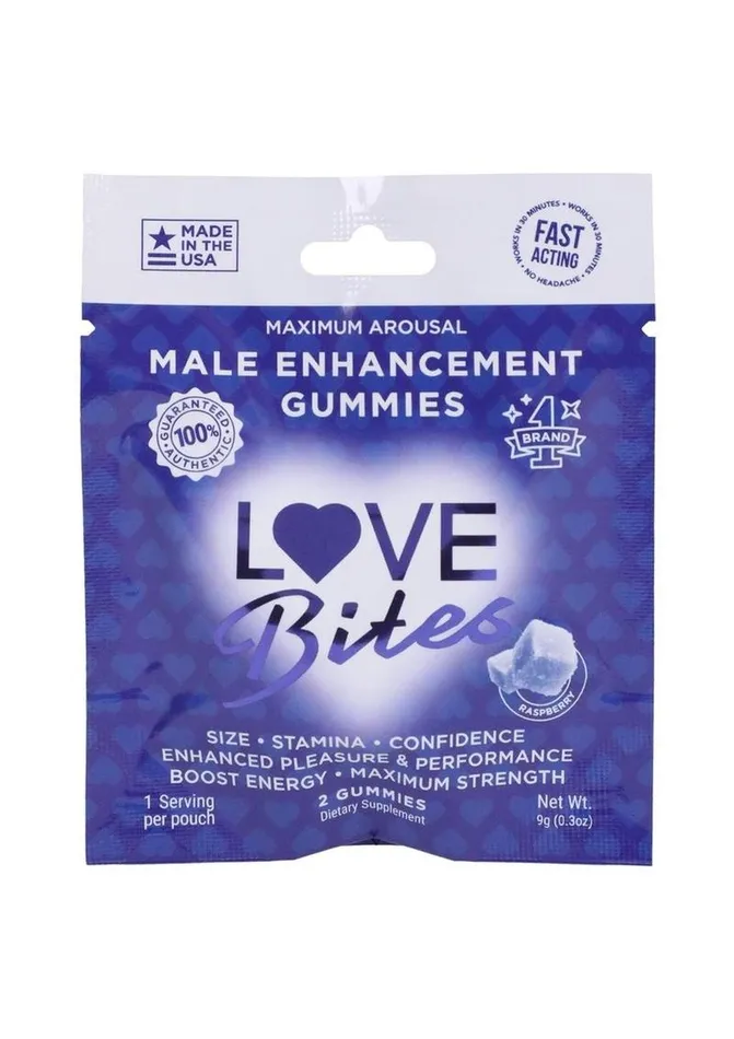 Doc Johnson Male Sex Toys Love Bites Male Sensual Gummies